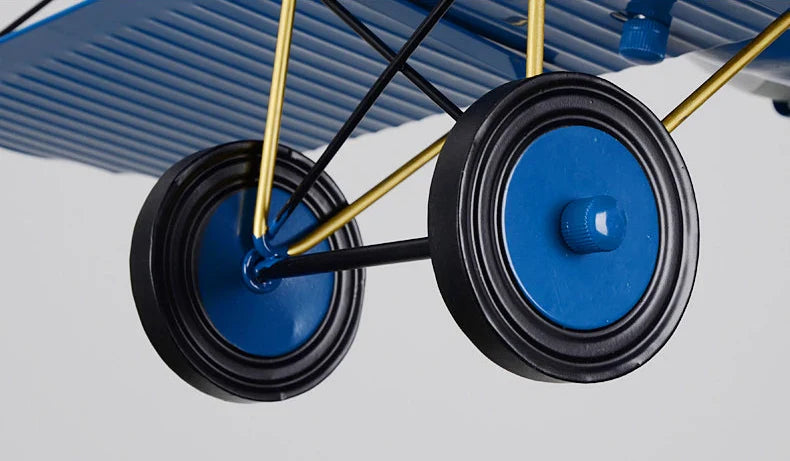 Kaylani - Hanging Plane Kids Ceiling Light