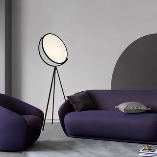 Livie - Modern Home Tripod Moon Floor Lamp