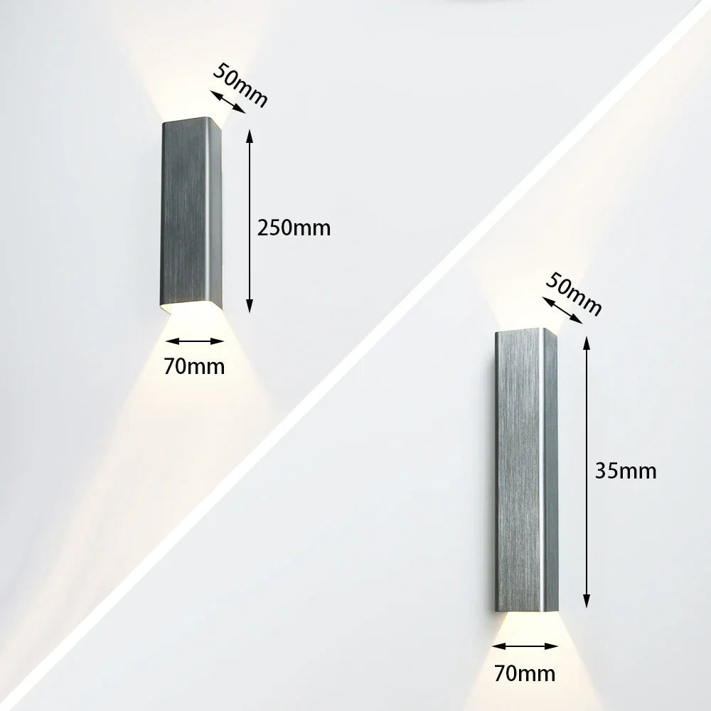 Natasha - Indoor Modern Up/Down Wall Lamp