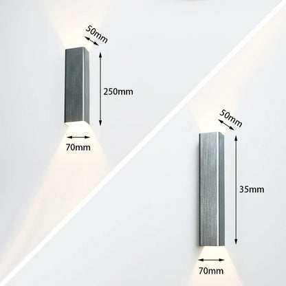 Natasha - Indoor Modern Up/Down Wall Lamp