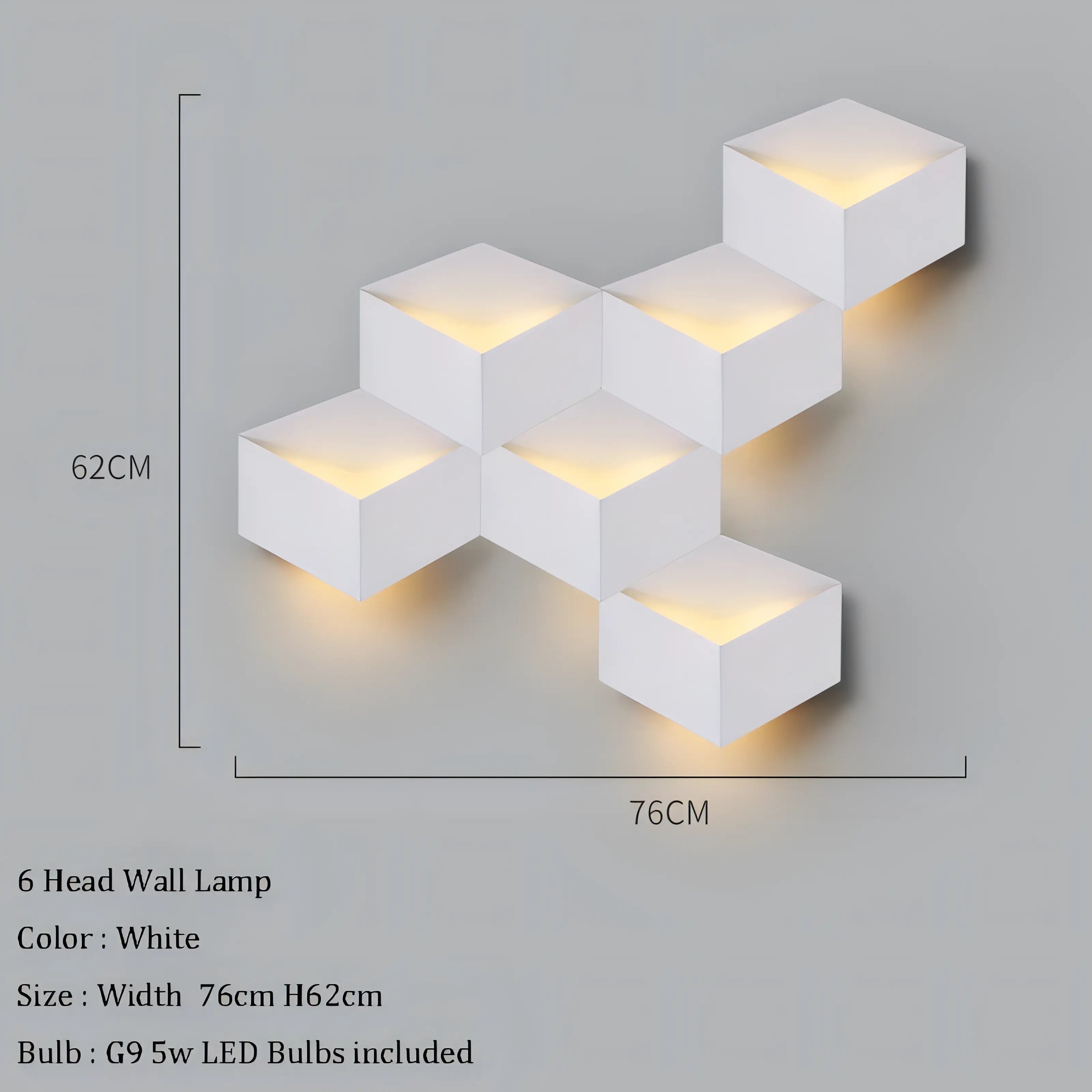 Anzhela - Creative Geometric LED Wall Lights