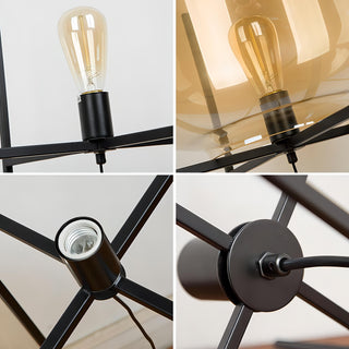 Pax - Coloured Glass Dome Floor & Table Lamp