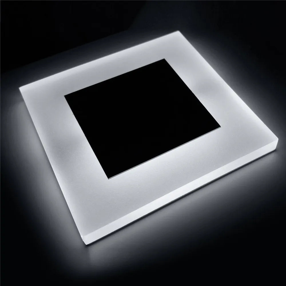 Olson - Square LED Modern Stairway Wall Light