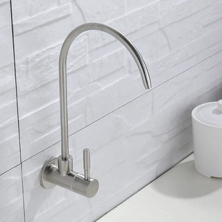 Irvin - Stainless Steel Curved Single Lever Cold Water Drinking Tap