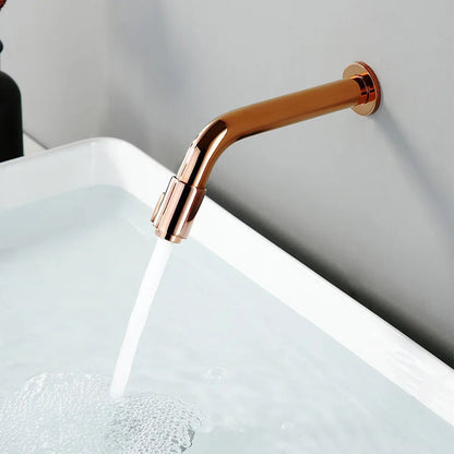 Lyle - Modern Curved Arm Wall Mounted Cold Water Tap
