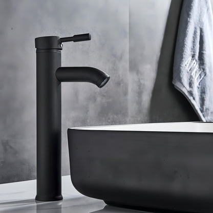 Siljia - Modern Straight Hot/Cold Mixer Basin Tap