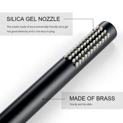 Gilmore - Modern Brass 8" Rainfall Head Wall Mounted Shower Set