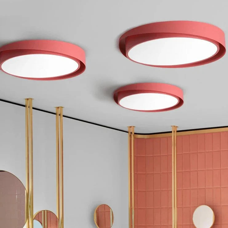Xiomara - Modern Round Nordic Circular Flush Mount Ceiling Light