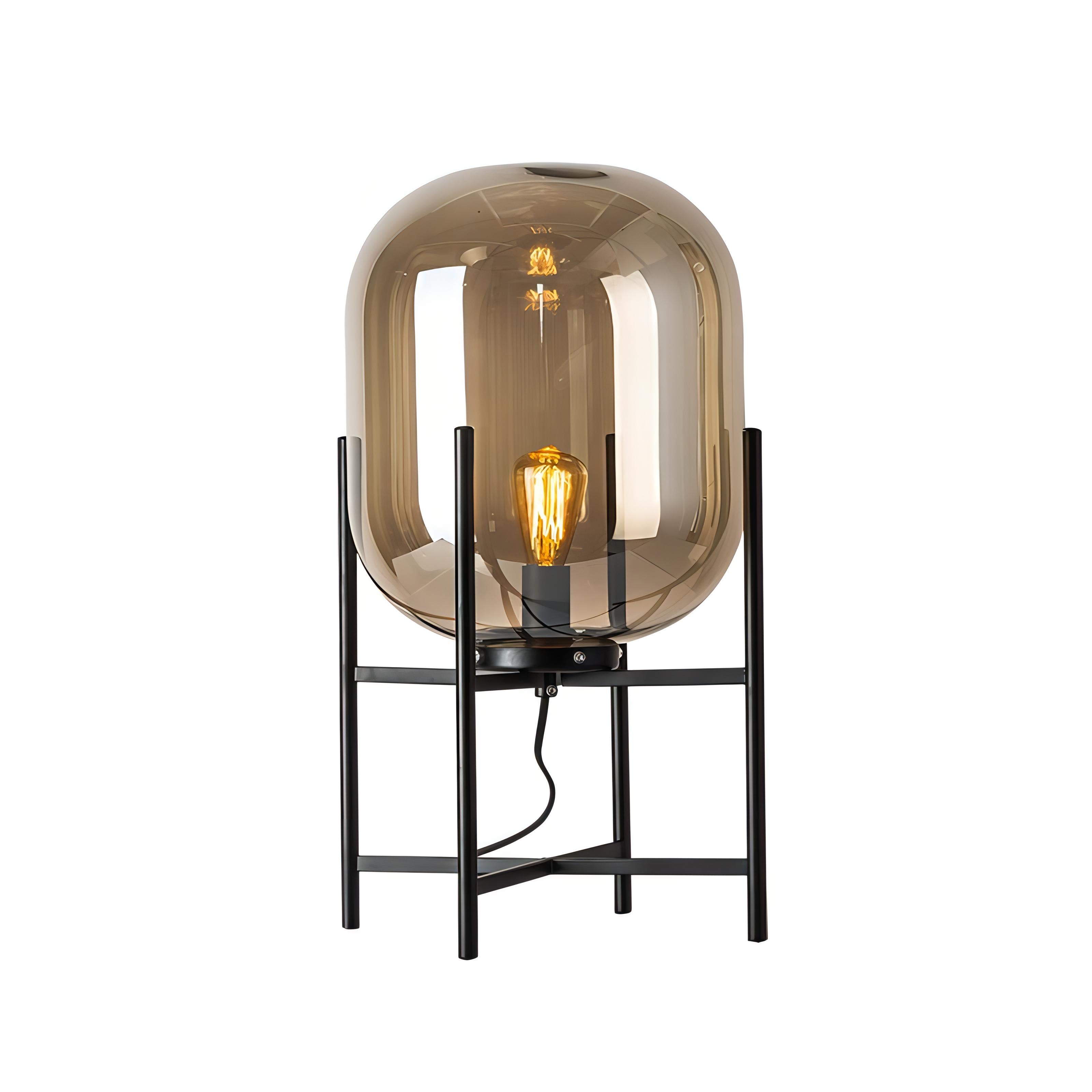 Pax - Coloured Glass Dome Floor & Table Lamp