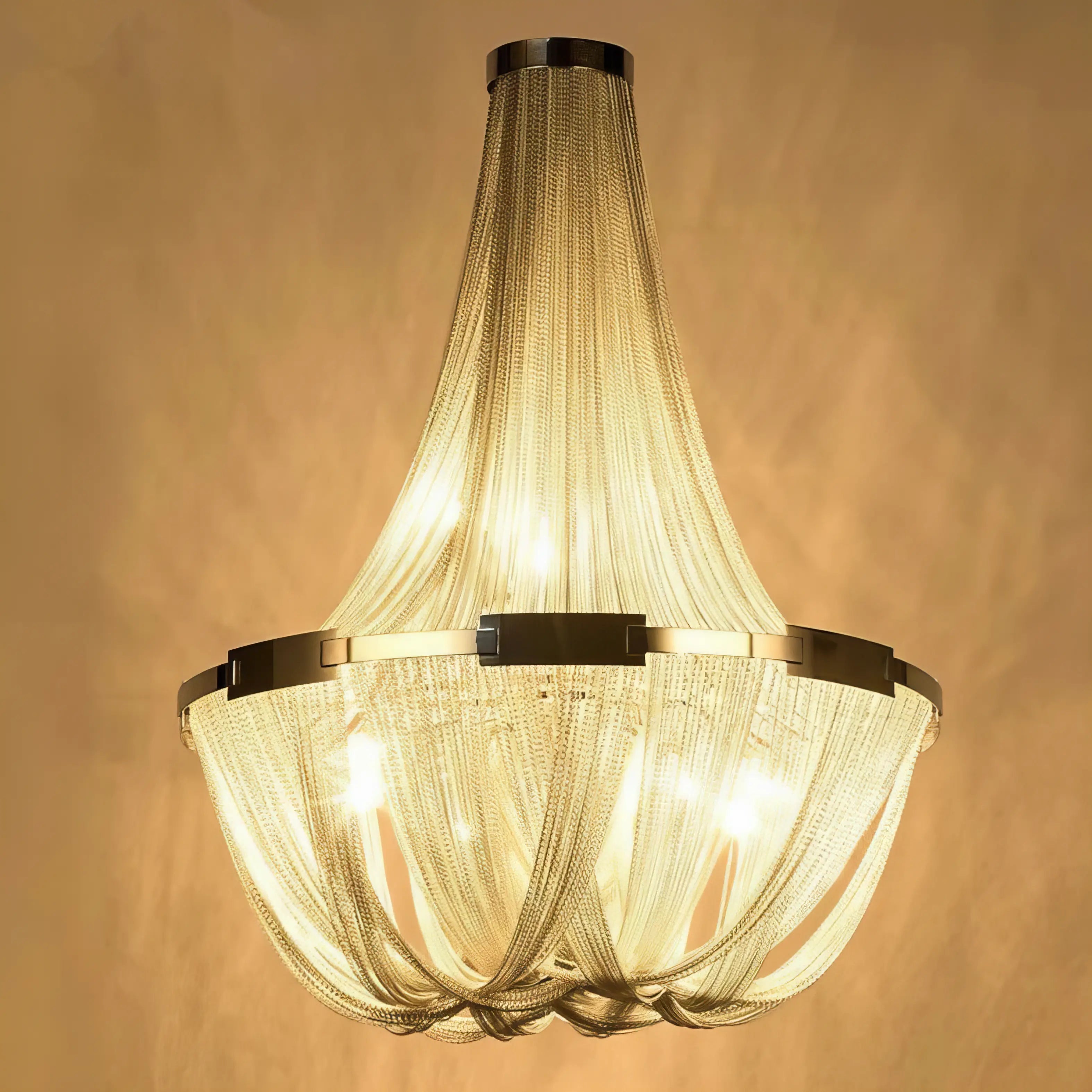 Alize - Modern Tassel Chain Hanging Chandelier