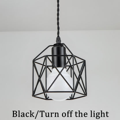 Crosby - Modern Metal Cage Pendant Ceiling Light