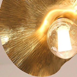 Massey - Gold Leaf Hanging Pendant Ceiling Light