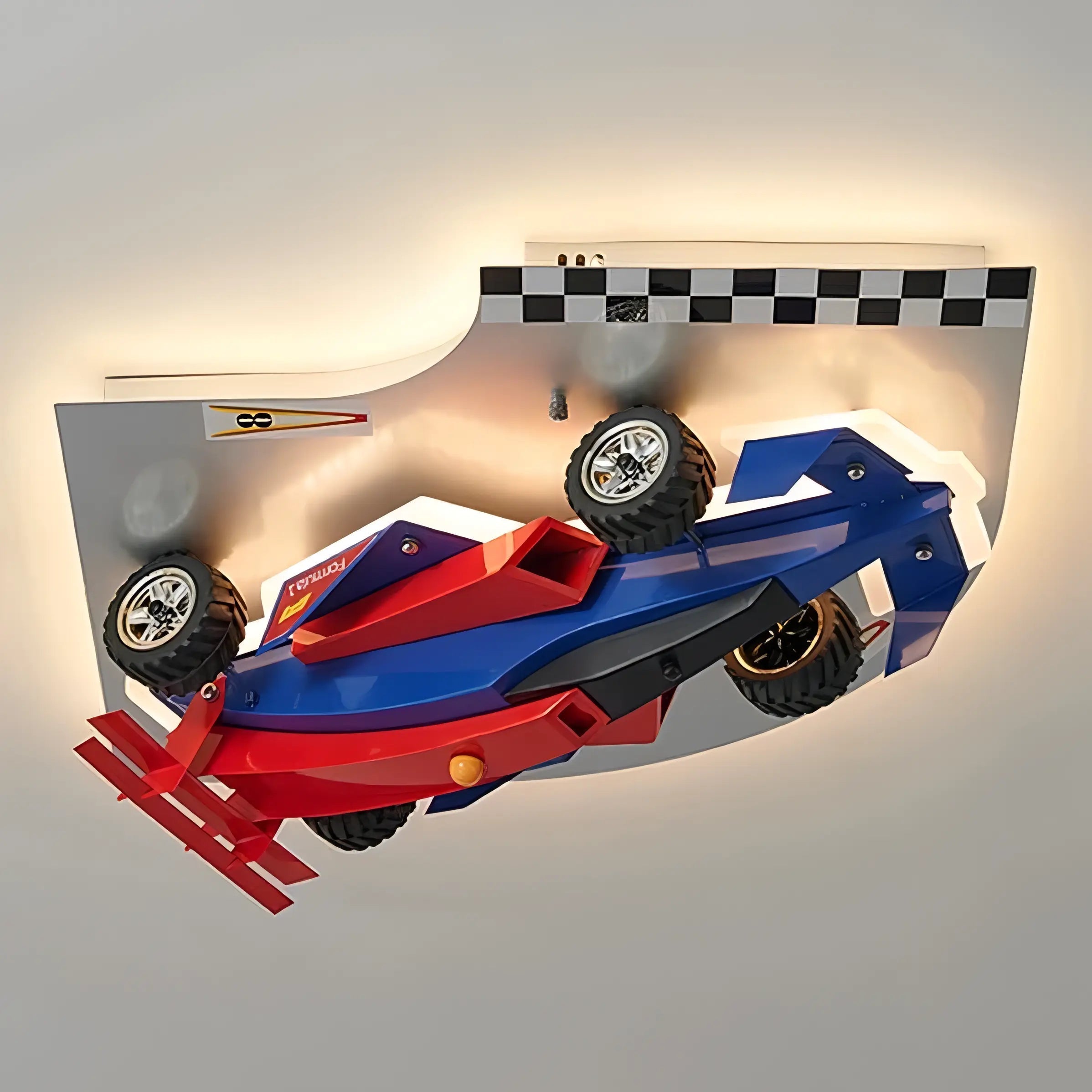 Copeland - LED Hanging Racing Car Children's Ceiling Light