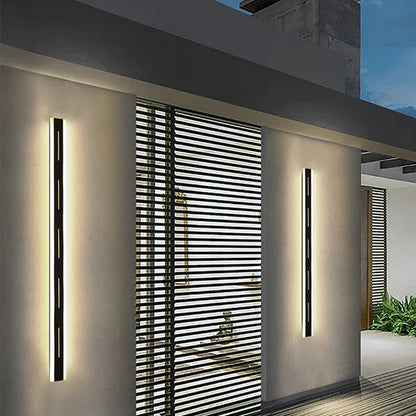 Stefani - Vertical LED Outdoor Wall Light Bar