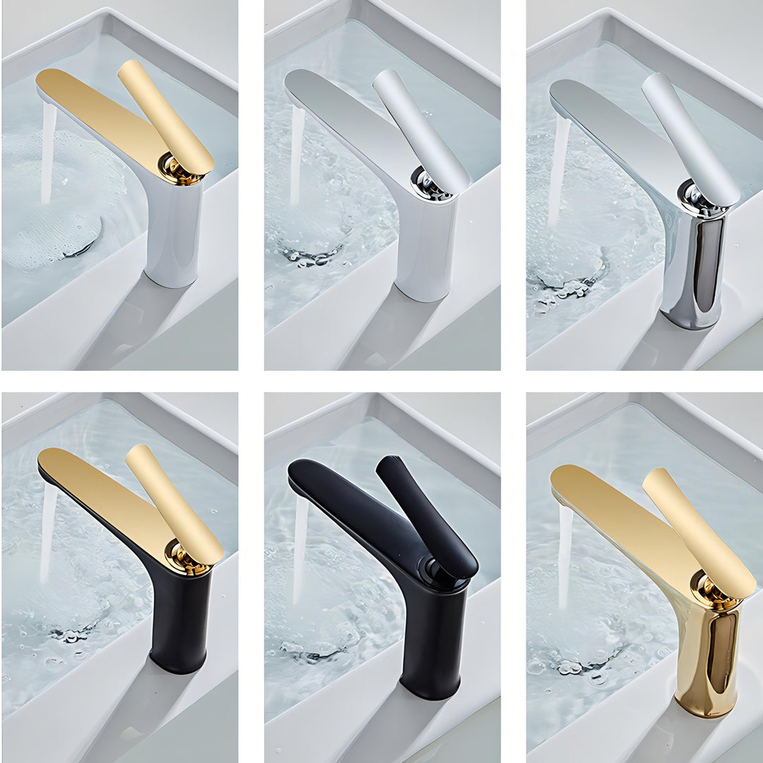 Bowie - Modern Single Handle Hot/Cold Mixer Basin Tap