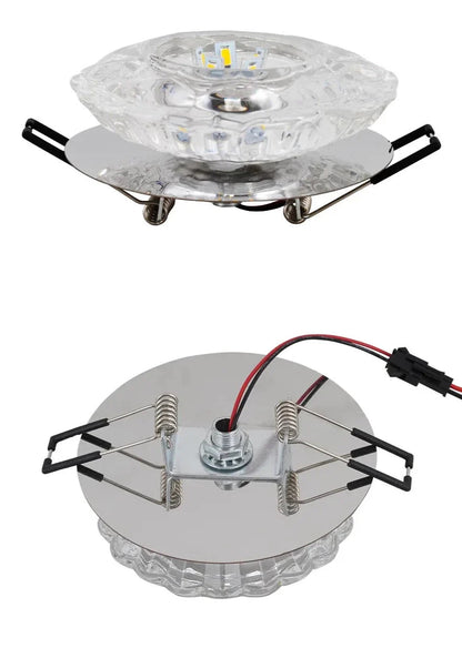 Ekho - Crystal Recessed Modern Downlight