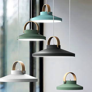 Zaire - Round Nordic Dish Belt Ceiling Pendant Light