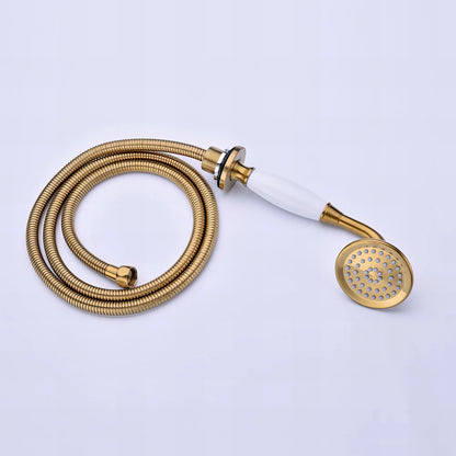 Mckayla - Modern 5 Piece Bathtub Filler Set with Pull Out Handheld Shower