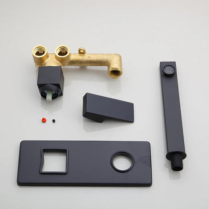 Ashley - Modern Single Handle Wall Mounted Basin Tap