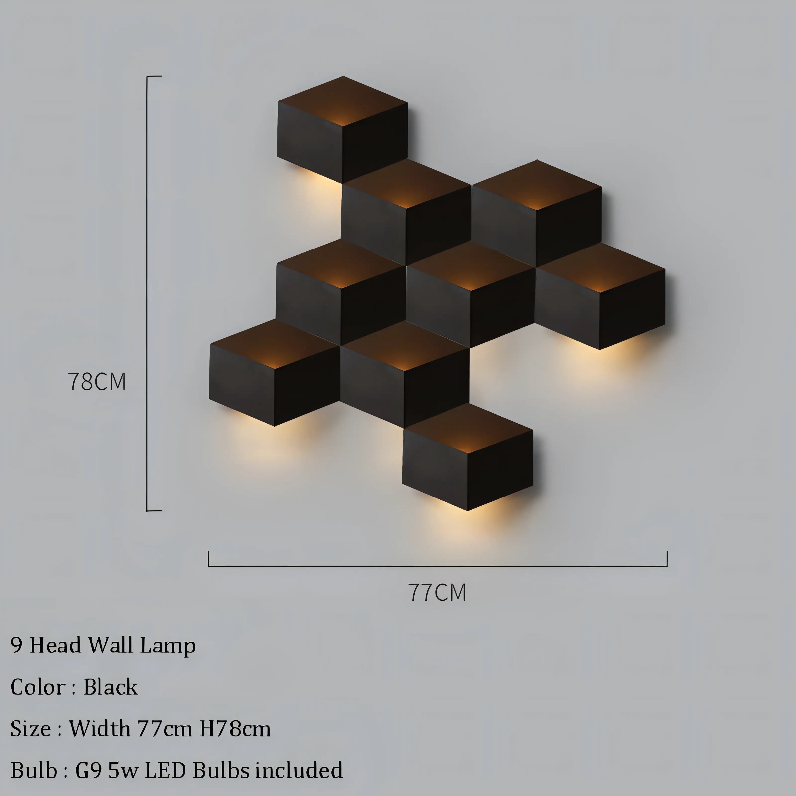 Anzhela - Creative Geometric LED Wall Lights
