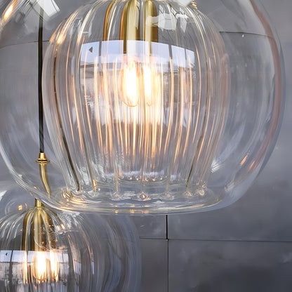 Azriel - Modern Doubler Glass Shade Pendant Ceiling Light