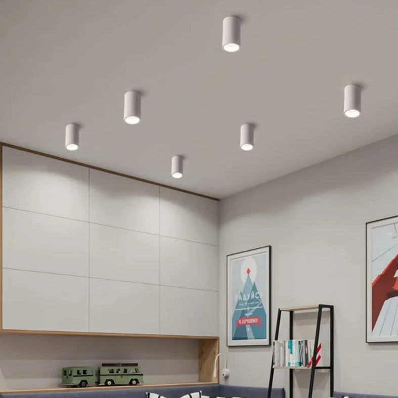 Fletcher - Surface Mounted Modern LED Round Ceiling Downlight