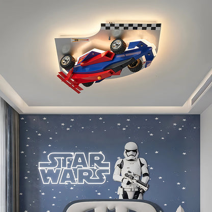 Copeland - LED Hanging Racing Car Children's Ceiling Light