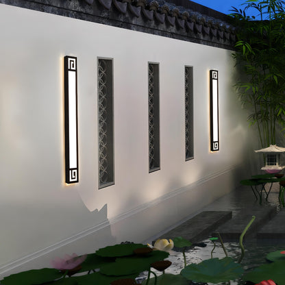 Dune - Black Modern Thin Waterproof Outdoor Light Bar