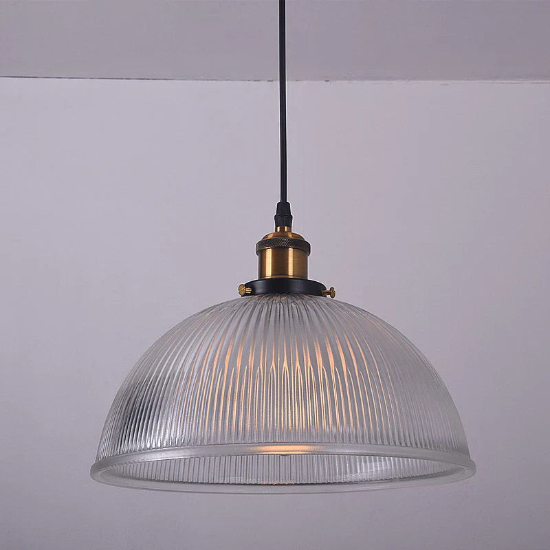 Mari - Patterned Glass Pendant Ceiling Light