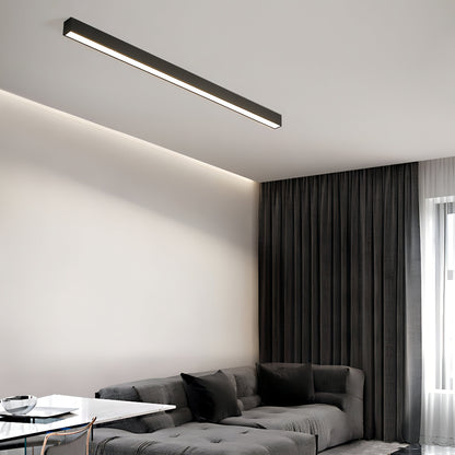 Augustine - Modern Black Thin Indoor Wall/Ceiling Thin Light