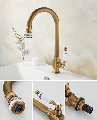 Francis - Antique Single Cold Water Kitchen Sink Tap