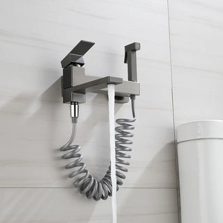 Mosier - Modern Single Handle Bathtub Tap Set with Handheld Shower