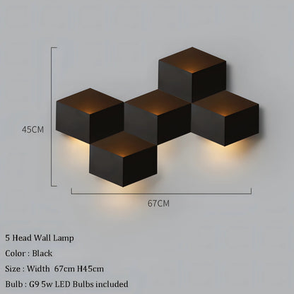 Anzhela - Creative Geometric LED Wall Lights