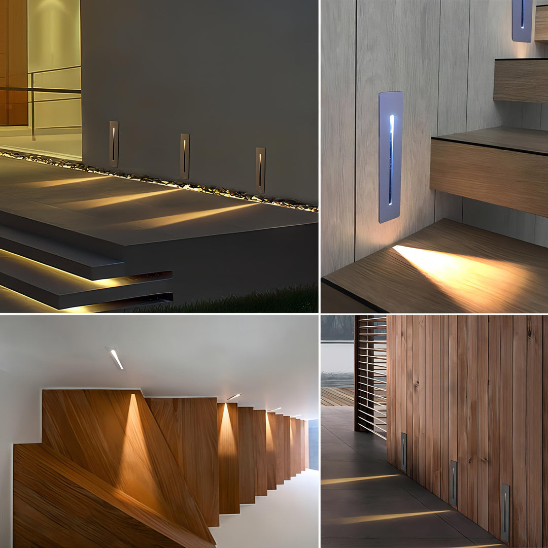 Luciano - 3W LED Staircase Sensor Wall Lights