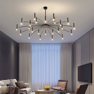 Bodie - Round Multi Adjustable Head Modern Ceiling Light Chandelier