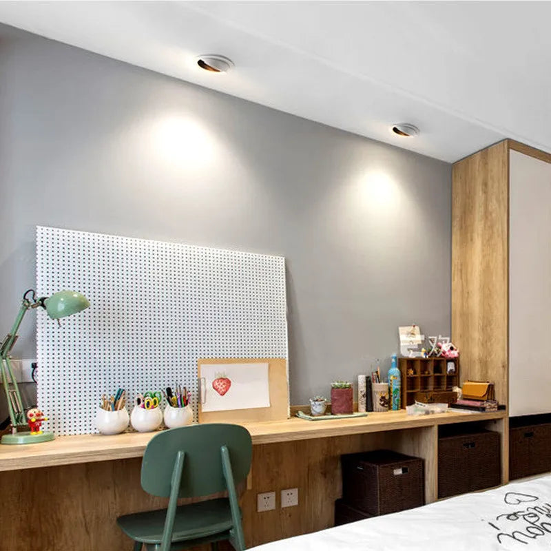 Elpida - Dimmable Ceiling Recessed Modern Rotatable Ceiling Downlight