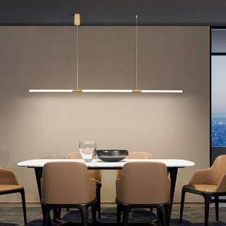 Reyna - Modern LED Gold Thin Round Ceiling Light Bar