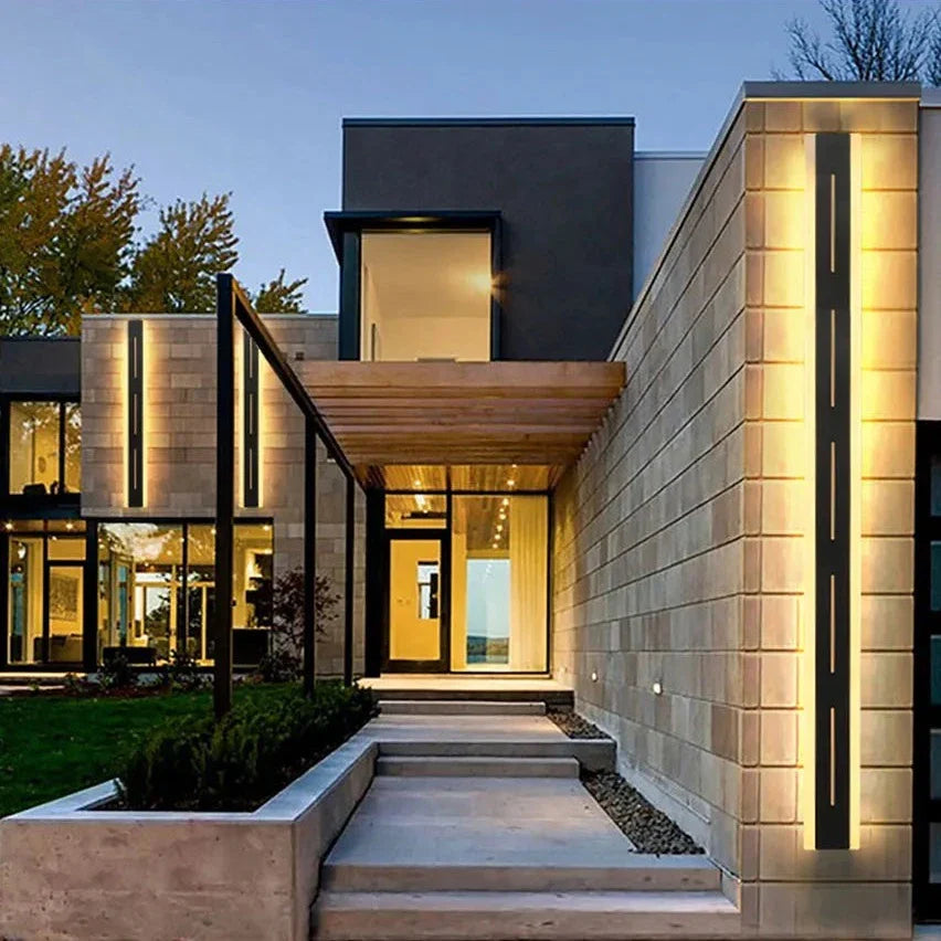 Stefani - Vertical LED Outdoor Wall Light Bar