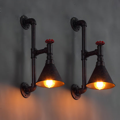 Arian - Retro Industrial Water Pipe Wall Light