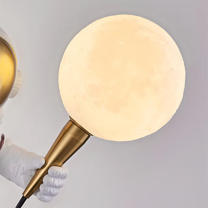 Wylder - Astronaut Holding Moon Wall Light
