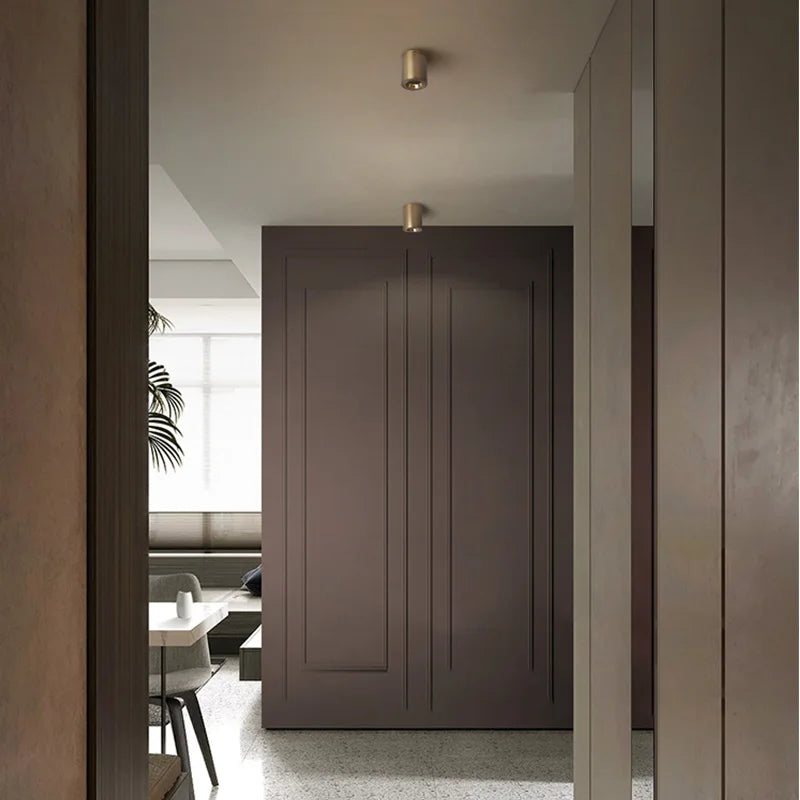 Shaina - Copper Flush Mount Downlight LED Ceiling Light