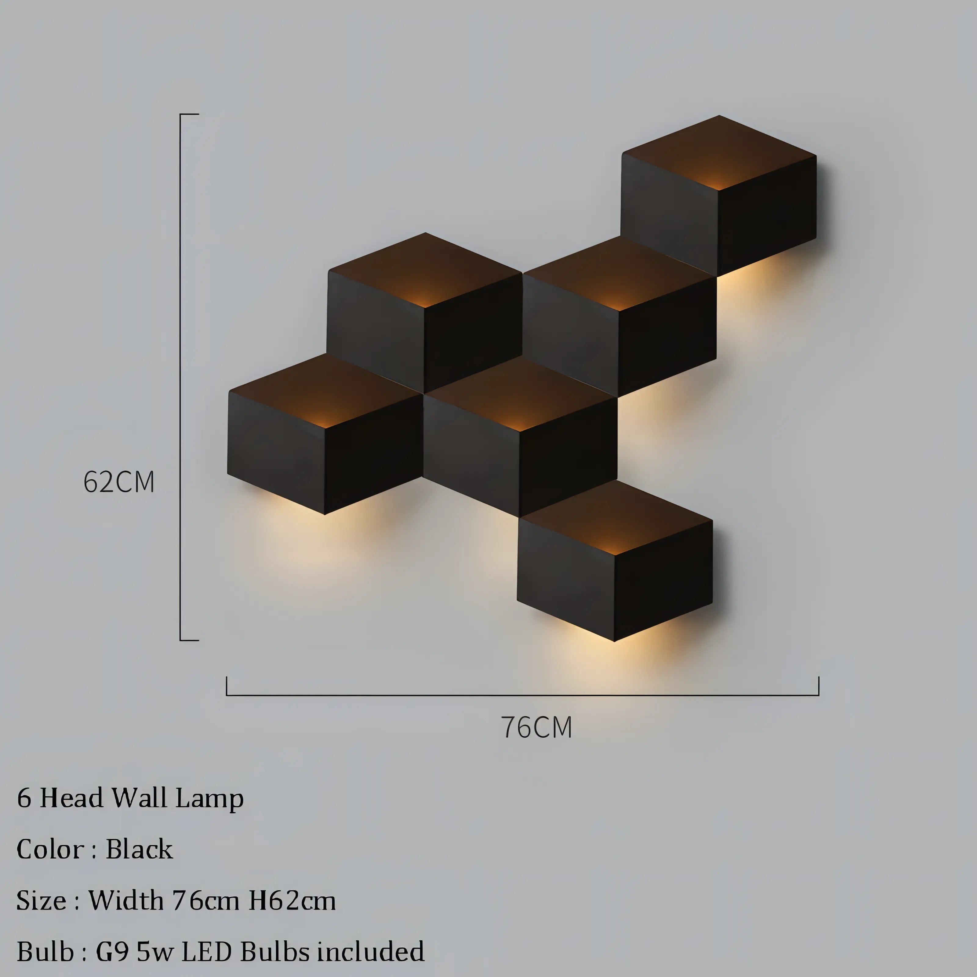Anzhela - Creative Geometric LED Wall Lights