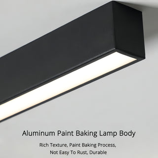 Augustine - Modern Black Thin Indoor Wall/Ceiling Thin Light