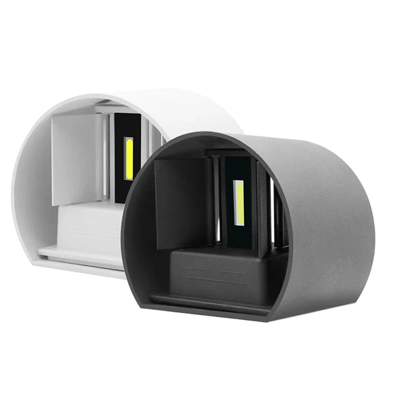 Hasmik - Round Adjustable Angle Up/Down Wall Lamp