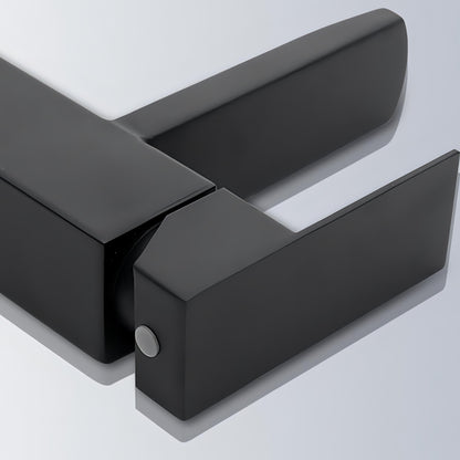 Ulises - Modern Black Single Lever Basin Mixer Tap