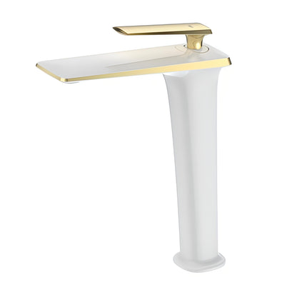 Sariel - Brass Single Lever Hot/Cold Bathroom Sink Tap