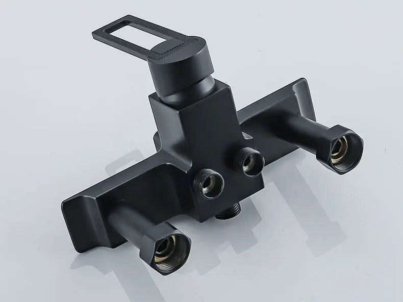 Roney - Rainfall Thermostatic Shower Set with Body Jets