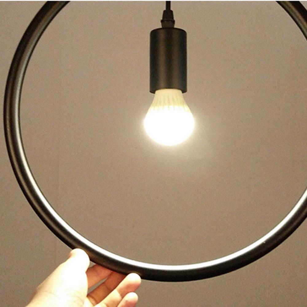 Keilani - Black Round Modern Ceiling Pendant Light