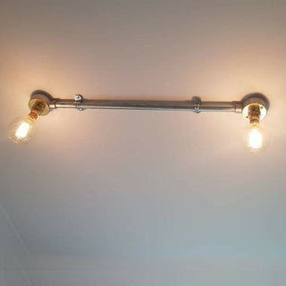 Sanchez - Industrial Pipe 2 Head Ceiling/Wall Light