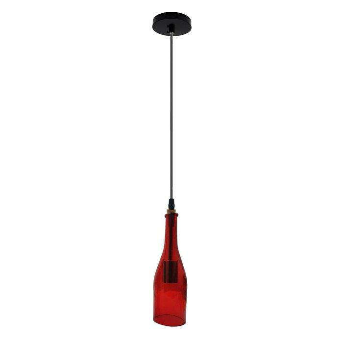 Griffin - Red Wine Bottle Glass Hanging Ceiling Light